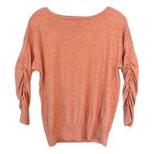 INC International Concepts Pink Women’s Wool Blend Sweater 3/4 Sleeve Size S/P